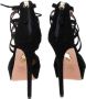 Aquazzura Pre-owned Suede sandals Black Dames - Thumbnail 4