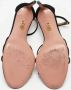 Aquazzura Pre-owned Suede sandals Black Dames - Thumbnail 6
