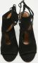Aquazzura Pre-owned Suede sandals Black Dames - Thumbnail 3