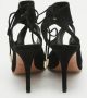 Aquazzura Pre-owned Suede sandals Black Dames - Thumbnail 5