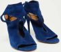 Aquazzura Pre-owned Suede sandals Blue Dames - Thumbnail 4