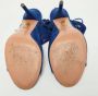 Aquazzura Pre-owned Suede sandals Blue Dames - Thumbnail 6