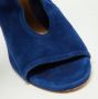 Aquazzura Pre-owned Suede sandals Blue Dames - Thumbnail 7