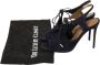 Aquazzura Pre-owned Suede sandals Blue Dames - Thumbnail 7