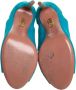 Aquazzura Pre-owned Suede sandals Blue Dames - Thumbnail 5