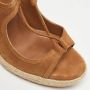 Aquazzura Pre-owned Suede sandals Brown Dames - Thumbnail 6