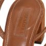 Aquazzura Pre-owned Suede sandals Brown Dames - Thumbnail 6