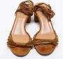 Aquazzura Pre-owned Suede sandals Brown Dames - Thumbnail 3