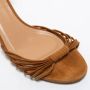 Aquazzura Pre-owned Suede sandals Brown Dames - Thumbnail 7