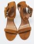 Aquazzura Pre-owned Suede sandals Brown Dames - Thumbnail 3