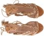 Aquazzura Pre-owned Suede sandals Brown Dames - Thumbnail 5