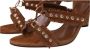Aquazzura Pre-owned Suede sandals Brown Dames - Thumbnail 7