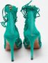 Aquazzura Pre-owned Suede sandals Green Dames - Thumbnail 5