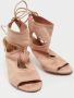 Aquazzura Pre-owned Suede sandals Pink Dames - Thumbnail 4