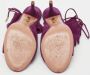 Aquazzura Pre-owned Suede sandals Purple Dames - Thumbnail 6