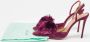 Aquazzura Pre-owned Suede sandals Purple Dames - Thumbnail 9