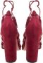 Aquazzura Pre-owned Suede sandals Red Dames - Thumbnail 4