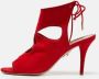 Aquazzura Pre-owned Suede sandals Red Dames - Thumbnail 2