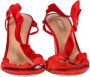 Aquazzura Pre-owned Suede sandals Red Dames - Thumbnail 2