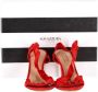 Aquazzura Pre-owned Suede sandals Red Dames - Thumbnail 7