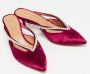 Aquazzura Pre-owned Velvet sandals Pink Dames - Thumbnail 4