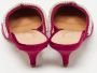 Aquazzura Pre-owned Velvet sandals Pink Dames - Thumbnail 5
