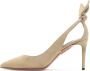 Aquazzura Beige Elegante Pumps voor Vrouwen - Thumbnail 5