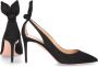 Aquazzura Elegant Bow Tie Pumps Black Dames - Thumbnail 5