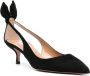 Aquazzura Zwarte Strik Hoge Hak Schoen Black Dames - Thumbnail 2