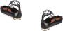 Aquazzura Puntige balletflats met goudkleurige hak Black Dames - Thumbnail 7