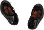Aquazzura Rhinestone Bow Suede Ballet Flats Black Dames - Thumbnail 3