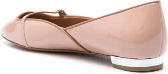 Aquazzura Roze platte schoenen Pink Dames