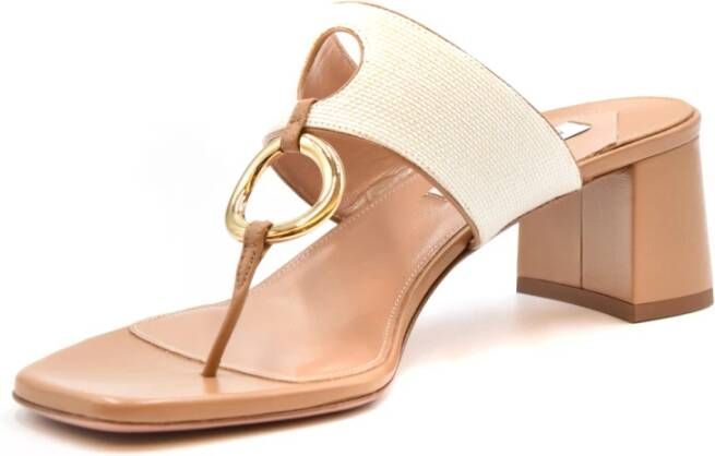 Aquazzura Sandalen Beige Dames