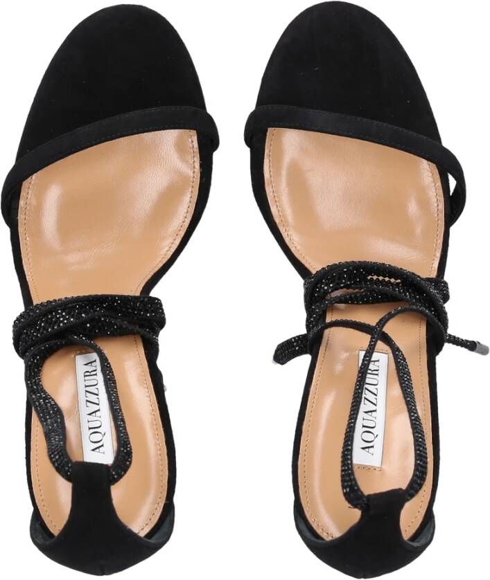 Aquazzura Sandals Mon Cherie 105 Zwart Dames
