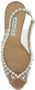 Aquazzura Sandalen Temptation Crystal 105 Sandal in beige - Thumbnail 3