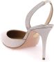 Aquazzura Slingback Pumps van Glanzende Stof Pink Dames - Thumbnail 12