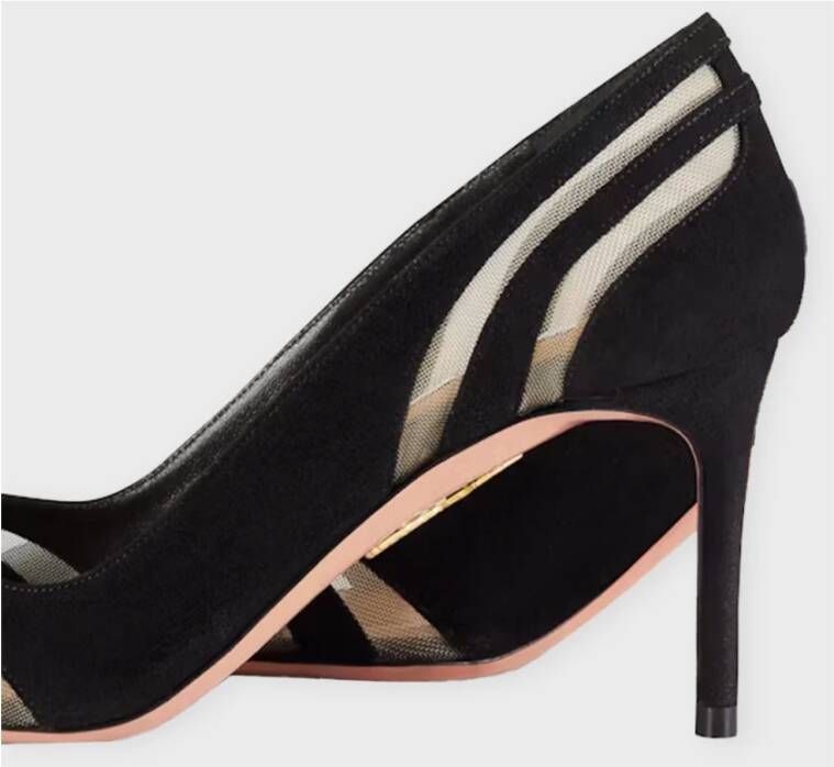 Aquazzura Spy Pump Stijlvolle hoge hakken Black Dames