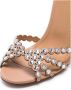 Aquazzura Roze Kristal Sandalen Pink Dames - Thumbnail 2