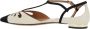 Aquazzura Witte balletschoenen met uitsparingen White Dames - Thumbnail 3