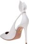 Aquazzura Witte Leren Strik Pumps - Thumbnail 2