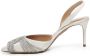 Aquazzura Witte Satijnen Slip-On Stiletto Hakken - Thumbnail 2