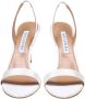 Aquazzura Witte Satijnen Stiletto Hakken Pumps White Dames - Thumbnail 3