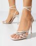 Aquazzura Witte Stiletto Sandalen Starry Night - Thumbnail 2