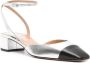 Aquazzura Zilver Zwart Flirt Sandalen Multicolor Dames - Thumbnail 3