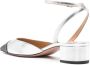 Aquazzura Zilver Zwart Flirt Sandalen Multicolor Dames - Thumbnail 4