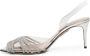 Aquazzura Zilveren Stiletto Sandalen Puntige Neus - Thumbnail 2