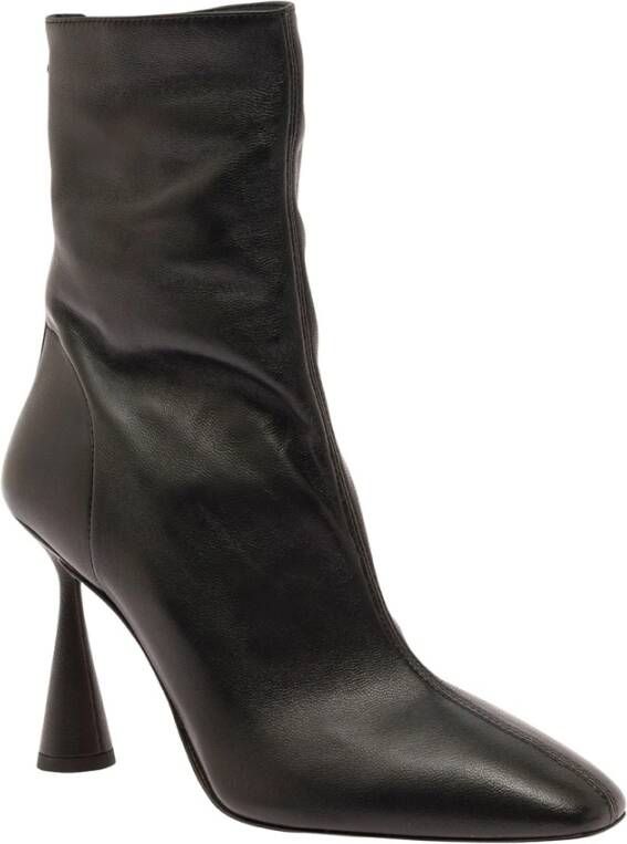 Aquazzura Zwarte Amore Bootie 95 Zwart Dames