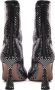 Aquazzura Zwarte Enkellaarsjes met Ritssluiting Black Dames - Thumbnail 3
