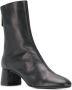 Aquazzura Zwarte enkellaars met elastische panelen Black Dames - Thumbnail 4
