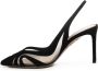 Aquazzura Zwarte Mesh Stiletto Hiel Pumps - Thumbnail 2